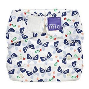 Scutec textil refolosibil All in One Bambino Mio, BUTTERFLY BLOOM imagine
