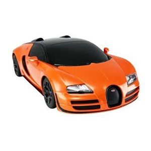 Masina cu telecomanda Bugatti Grand Sport Vitesse, portocaliu, scara 1: 24 imagine