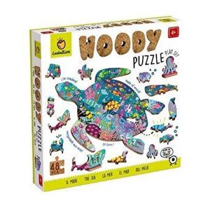 Puzzle din lemn Ludattica - Oceanul, 48 piese imagine