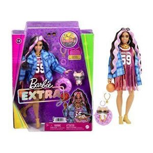 Papusa Barbie Extra - Jacheta sport imagine