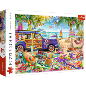 Puzzle 2000 de piese - Tropical Holidays | Trefl imagine