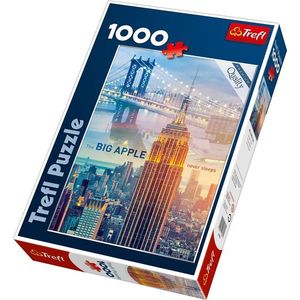 Puzzle 1000 piese - Zori de zi la New York | Trefl imagine