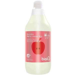 Detergent ecologic lichid pentru rufe albe si colorate mere rosii 1L Biolu imagine