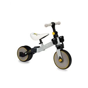 Tricicleta 4 in 1 Momi Loris grey yellow imagine