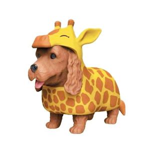 Mini figurina, Dress Your Puppy, Cocker Spaniel in costum de girafa, S2 imagine