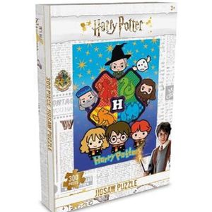 Puzzle 300 piese - Harry Potter Casele | Jigsaw Puzzle imagine