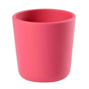 Pahar silicon Beaba, roz imagine