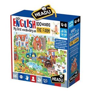 Puzzle Engleza nivel simplu - 100 cuvinte - Ferma imagine