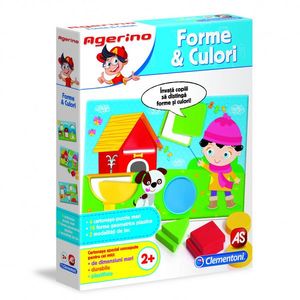 Joc educativ - Agerino - Forme si culori | Clementoni imagine