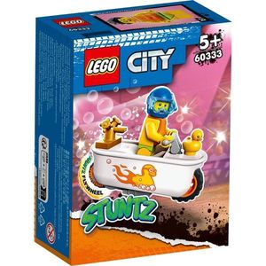 LEGO® City - Motocicleta de cascadorii cu cada (60333) imagine
