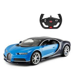 Masinuta cu telecomanda, Rastar, Bugatti Chiron, 1: 14, Albastru imagine