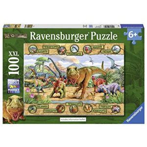 Puzzle Dinozauri, 100 piese imagine