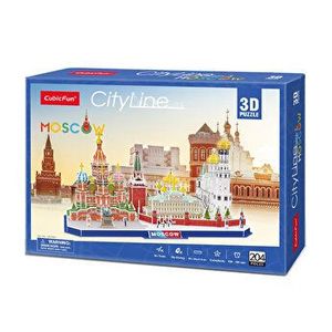 Puzzle 3D - Moscova, 107 piese imagine