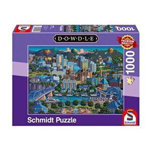 Puzzle Schmidt - Eric Dowdle: Chattanoga, 1000 piese imagine