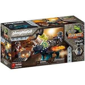 Playmobil Dinos, Triceratops - Batalia pentru Piatra Legendara imagine