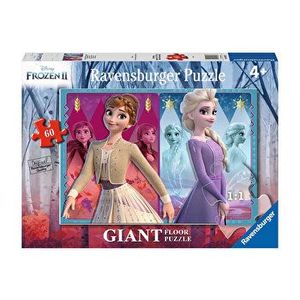 Puzzle Frozen II Elsa si Anna, 60 piese imagine