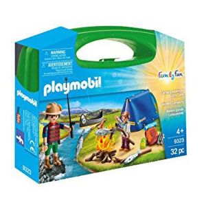 Playmobil Family Fun, Large Holiday Camp - Set portabil camping imagine