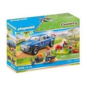 Set Playmobil Country - Masina pentru potcovire cai imagine