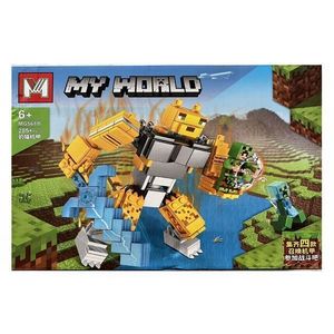 Set de constructie MG, My World of Minecraft - Robot, 285 piese imagine