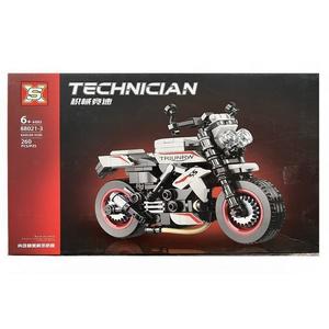 Set de constructie Technic, Motocicleta de colectie Kaixuan 765 RS, 260 piese imagine