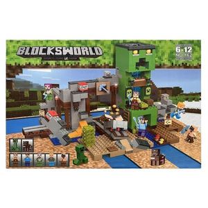 Set de constructie Blocksworld, My World of Minecraft, 1014 piese imagine
