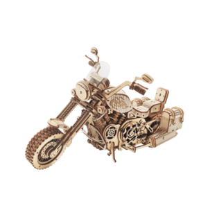 Puzzle 3D - Cruiser Motorcycle, 420 piese | Robotime imagine
