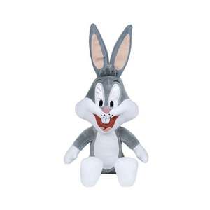 Jucarie din plus Bugs Bunny Sitting, Looney Tunes, Play by Play, 34 cm imagine