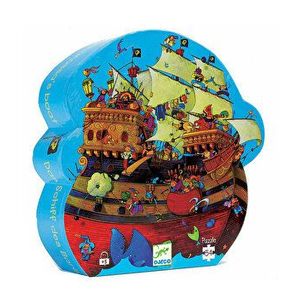 Puzzle silueta - Corabia Barbarosa, 54 piese imagine