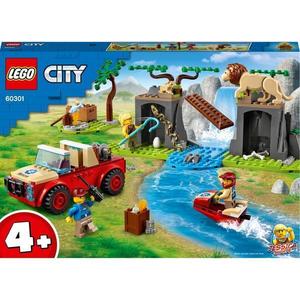 Lego City - Masina de teren pentru salvarea animalelor imagine