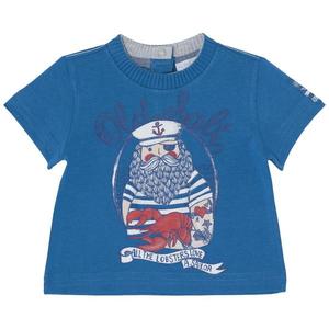 Tricou pentru copii, Chicco, baieti, albastru imagine