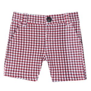 Pantalon scurt pentru copii, Chicco, rosu cu alb, 52865 imagine