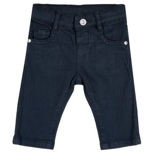 Pantaloni lungi copii Chicco, negru cu albastru imagine