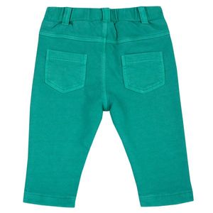 Pantalon copii Chicco, lung, verde, 08129 imagine