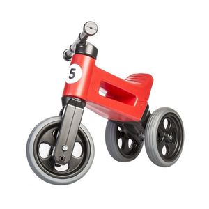 Bicicleta fara pedale Funny Wheels Rider Sport 2 in 1 Red imagine