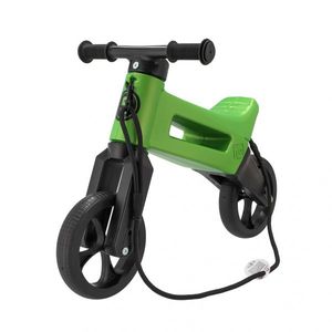 Bicicleta fara pedale 2 in 1 Funny Wheels Rider SuperSport Metallic Green imagine