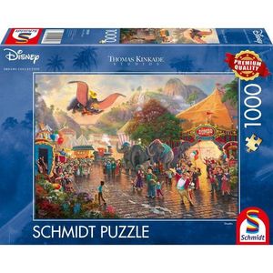 Puzzle 1000 piese - Thomas Kinkade - Dumbo | Schmidt imagine