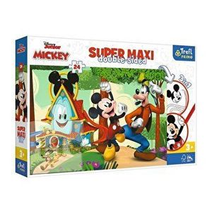 Puzzle Trefl Primo Super Maxi - Mickey si prietenii, 24 piese imagine