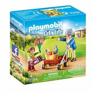 Playmobil City Life, Hospital - Bunica si fetita imagine