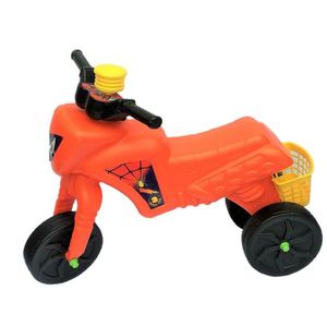 Tricicleta fara pedale Spider orange imagine