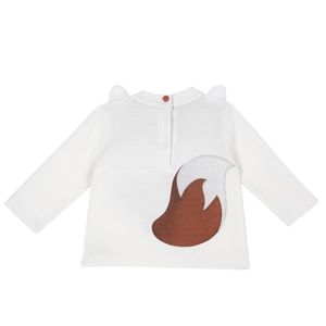 Bluza copii Chicco, alb cu model, 06157 imagine