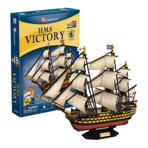 Puzzle 3D - Nava HMS Victory | CubicFun imagine