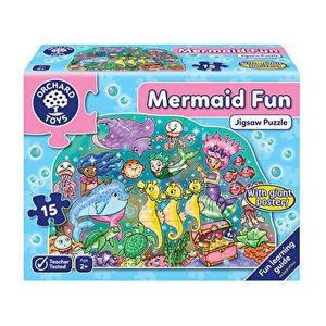 Puzzle de podea Distractia Sirenelor - Mermaid fun imagine