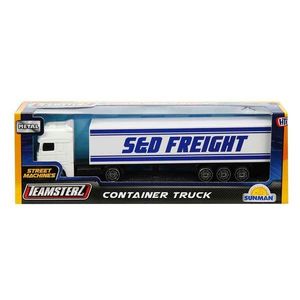 Camion cu container imagine