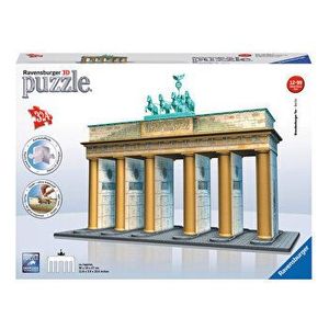 Puzzle 3D - Poarta Brandenburg, 324 piese imagine