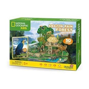Puzzle 3D + Brosura Padure Amazoniana, 67 piese imagine