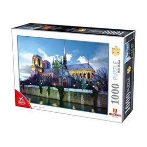 Puzzle adulti Deico Notre Dame, 1000 piese imagine