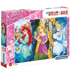 Puzzle Maxi Super Color Disney-Princess, 60 piese imagine