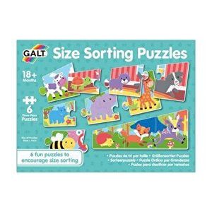Set 6 puzzle-uri Galt - Animalute jucause, 3 piese imagine