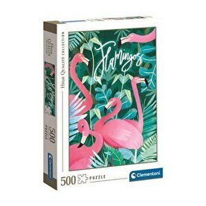 Puzzle Fantastic Animals - Flamingo, 500 piese imagine