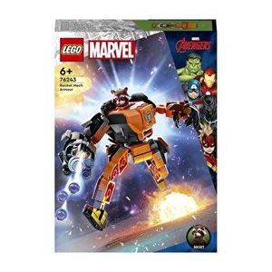 LEGO Super Heroes - Armura de robot a lui Rocket 76243 imagine
